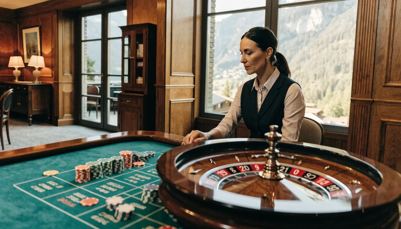 Live-Roulette in der Schweiz mit deutschen Dealern